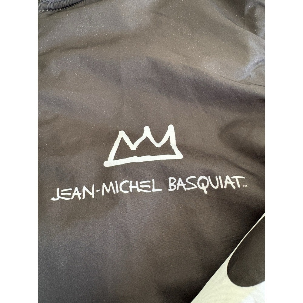 NWOT Jean Basquiat x Members Only Bomber Jacket Black Boone Mona Lisa (Large) - Picture 5 of 9